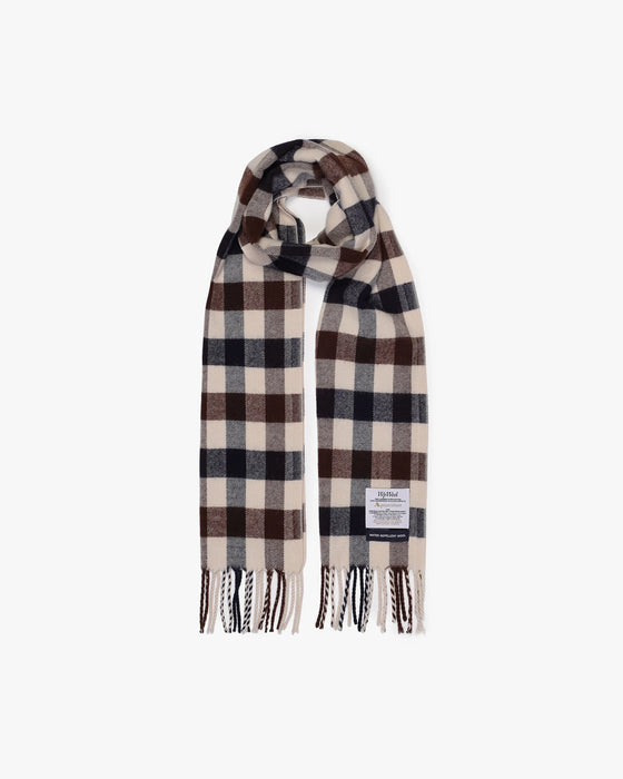MACRO CHECK SCARF WITH GIFT BOX