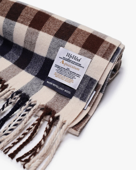 MACRO CHECK SCARF WITH GIFT BOX