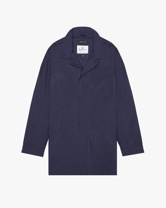PACKABLE TRENCH NAVY