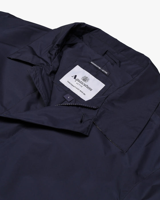 PACKABLE TRENCH NAVY