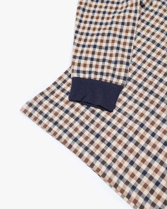 ICONIC LS CLUB CHECK POLO MULTI