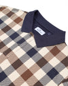 ICONIC LS MACRO CHECK POLO MULTI LONG SLEEVED