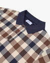 ICONIC SS MACRO CHECK PIQUE POLO MULTI