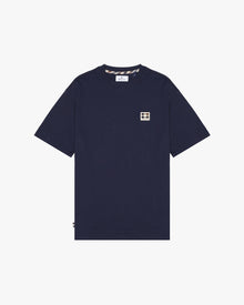  BADGE T-SHIRT NAVY