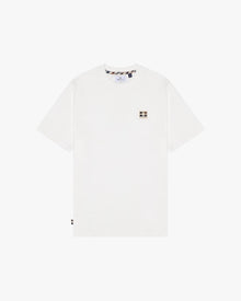  BADGE T-SHIRT OLD WHITE