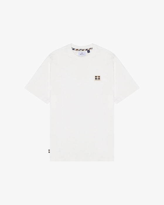 BADGE T-SHIRT OLD WHITE
