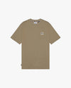 BADGE T-SHIRT KHAKI