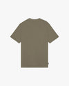 BADGE T-SHIRT ARMY GREEN