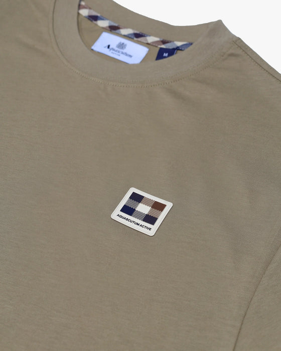 BADGE T-SHIRT KHAKI
