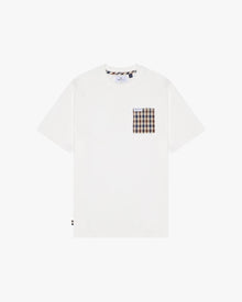  ICONIC POCKET T-SHIRT OLD WHITE