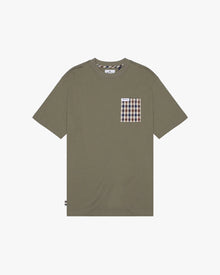  ICONIC POCKET T-SHIRT ARMY GREEN