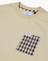 ICONIC POCKET T-SHIRT BEIGE