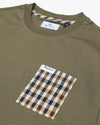 ICONIC POCKET T-SHIRT ARMY GREEN