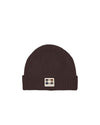 PATCH BEANIE CHOCOLATE 55