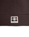 PATCH BEANIE CHOCOLATE 55