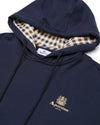HOODIE FLEECE SMALL LOGO NAVY