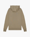 HOODIE FLEECE SMALL LOGO KHAKI