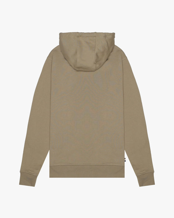 HOODIE FLEECE SMALL LOGO KHAKI