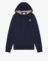 HOODIE FLEECE SMALL LOGO NAVY