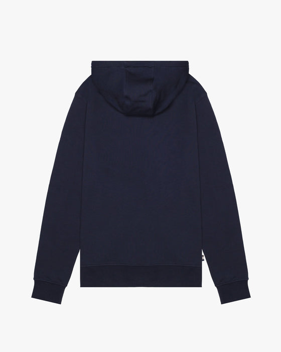 HOODIE FLEECE SMALL LOGO NAVY