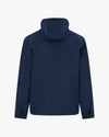 JK001 LAMINA HOODED JACKET NAVY BLUE