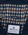 JK001 LAMINA HOODED JACKET NAVY BLUE