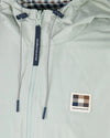 HOODED (REVERSIBLE) SAILOR JACKET SALVIA