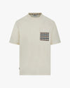 LAMINA POCKET T-SHIRT OLD WHITE