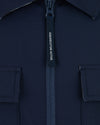 JK020 SHELL SP OVERSHIRT NAVY BLUE