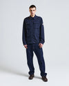 JK020 SHELL SP OVERSHIRT NAVY BLUE