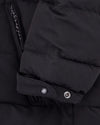 HOODED PUFFER BLACK