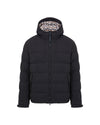 HOODED PUFFER BLACK