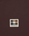 BADGE T-SHIRT CHOCOLATE