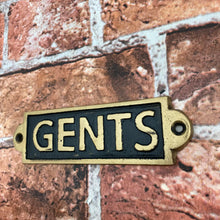  GENTS SIGN