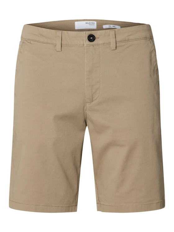 SLIM MILES FLEX SHORTS GREIGE