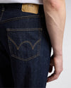 SELVEDGE REGULAR STRAIGHT JEANS BLUE RINSED