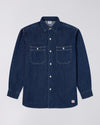 DENIM WORK SHIRT BLUE DARK USED