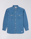 DENIM WORK SHIRT BLUE LIGHT USED
