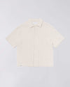 ZED SHIRT WHITE / BROWN GARMENT WASH
