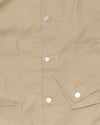 COVERALL BEIGE GARMENT WASH