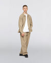 COVERALL BEIGE GARMENT WASH