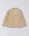 COVERALL BEIGE GARMENT WASH