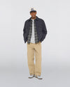 NEST PADDED OVERSHIRT NAVY