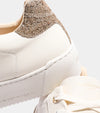 ZUMA SUEDE REFLECTIVE HEEL OFF WHITE