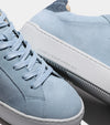ZUMA SUEDE REFLECTIVE HEEL SKY BLUE
