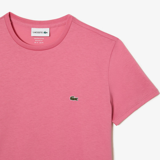 TH6709 PIMA REG FIT T-SHIRT DARK PINK (2R3)