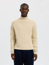 DANE KNITTED ROLLNECK OATMEAL