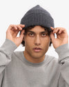 MERINO WOOL BEANIE LAVA GREY