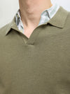 MATTIS  LINEN BLEND SS POLO VETVER