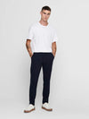 MARK SOFT STRETCH CHINO / TROUSER NAVY